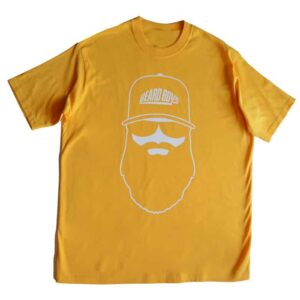 BB Beard League T'Shirt - Yellow
