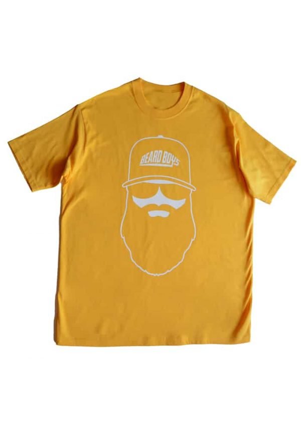 BB Beard League T'Shirt - Yellow