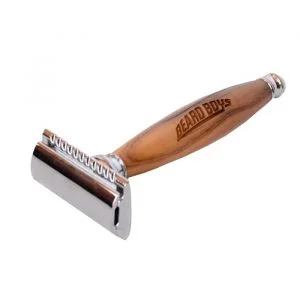 Double Edge Safety Razor - Wild Olive/Olein Wood