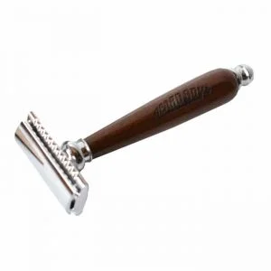 Double Edge Safety Razor - Walnut