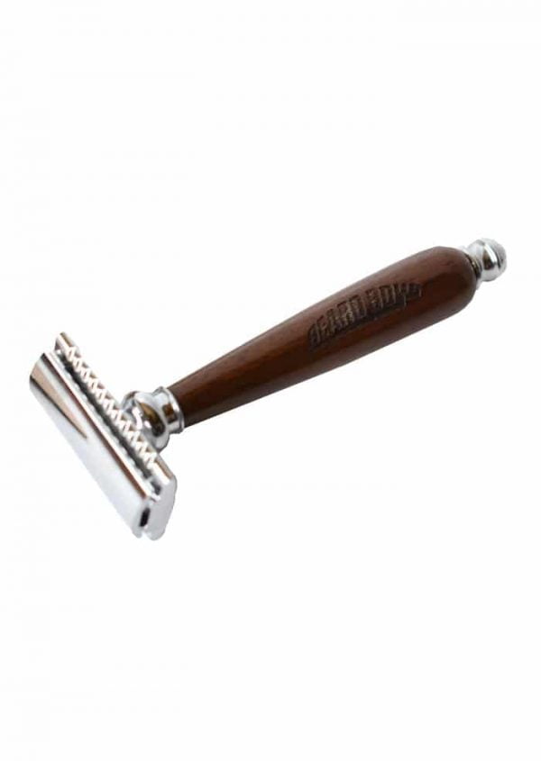 Double Edge Safety Razor - Walnut