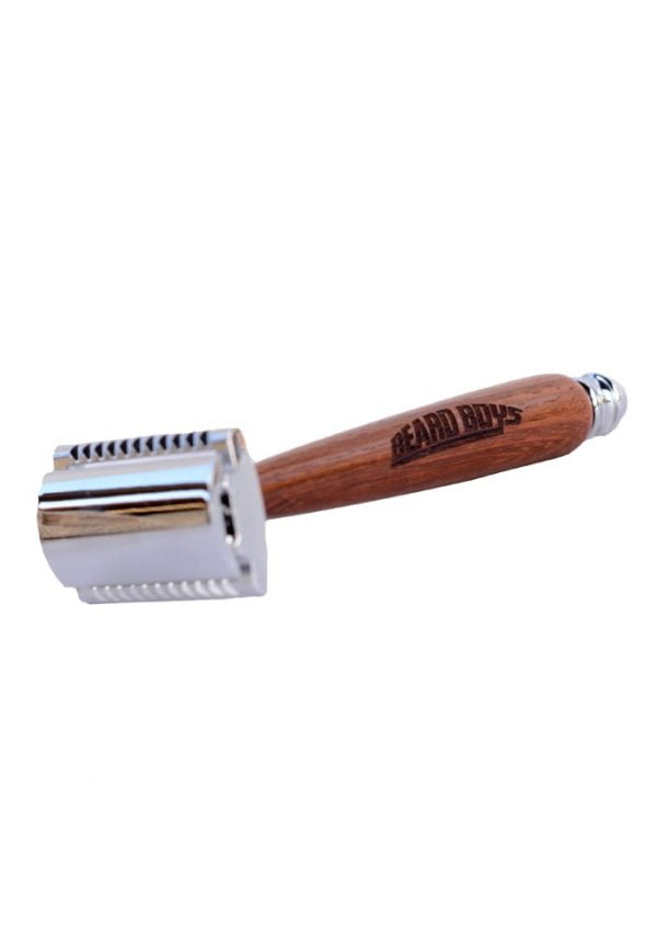 Double Edge Safety Razor - Yellow Wood