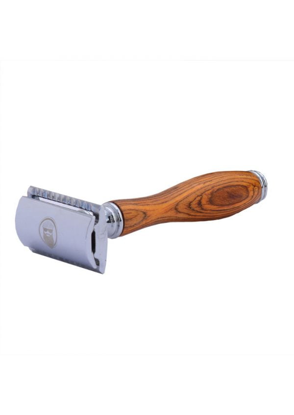 Double Edge Razor - Yellow Oak