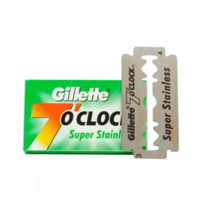 Gillette 7 o' Clock Double Edge Safety Razor Blades (SS)