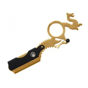 Straight Razor - Golden Dragon