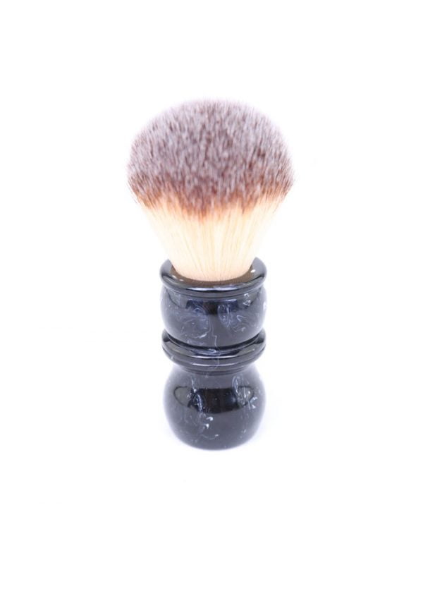 Shaving Brush - Black Marble