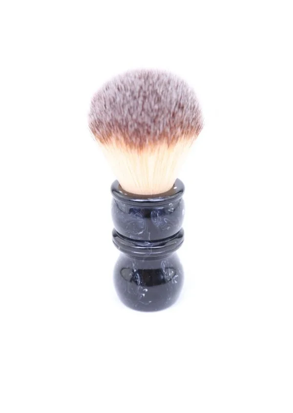 Shaving Brush - Black Marble