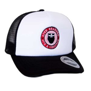 Live Bearded Mesh Trucker Cap