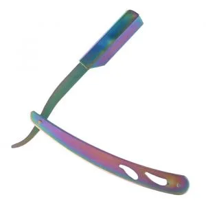 Multi Color Straight Razor