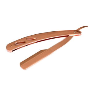 Rose Gold Straight Razor