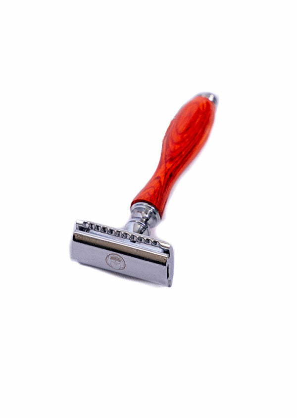 Double Edge Razor - Burnt Orange