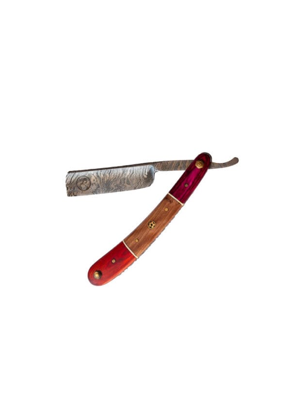 Picture of Beard Boys Damascus Straight Razor