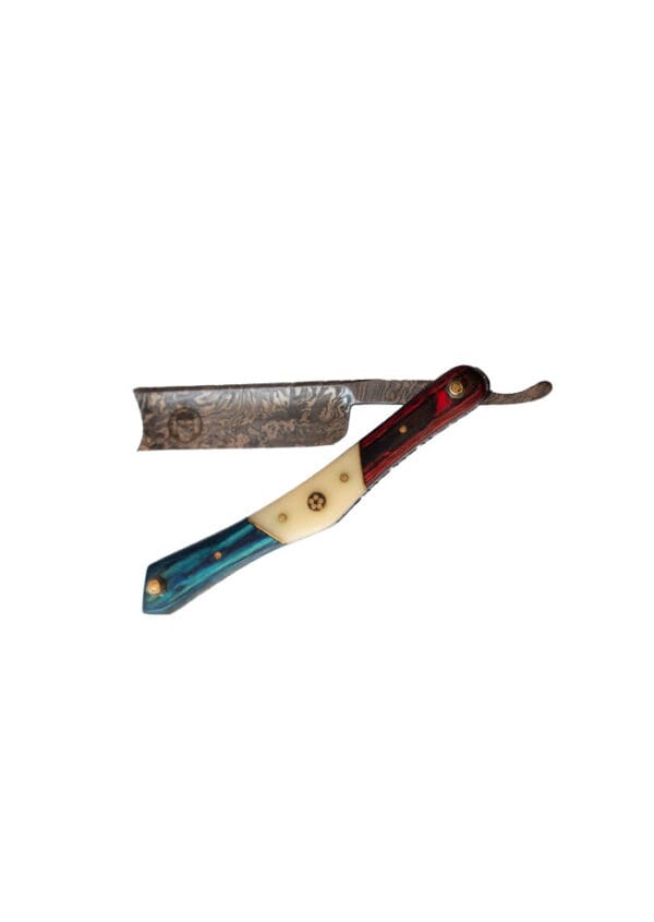 Picture of Damascus Straight Razor