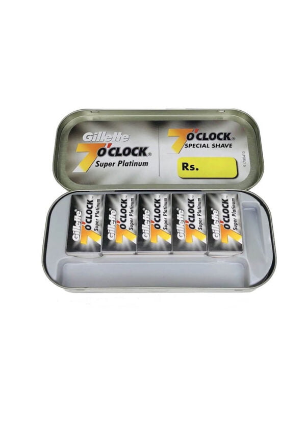 Gillette Super Platinum - Premium Salon Box