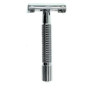 Double Edge Razor - Chrome Twist To Open