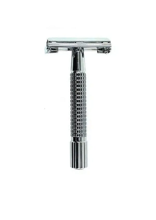 Double Edge Razor - Chrome Twist To Open