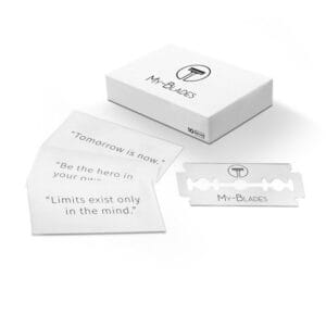 My-Blades Silver Double Edge Razor Blades