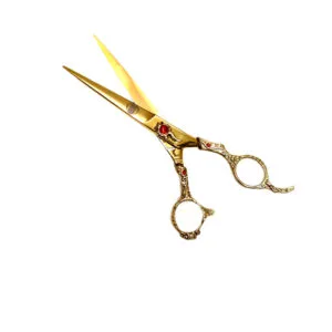 Beard & Hair Scissors - Golden Dragon