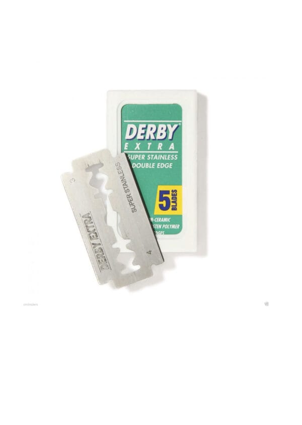 Derby Green Double Edge Safety Razor Blades
